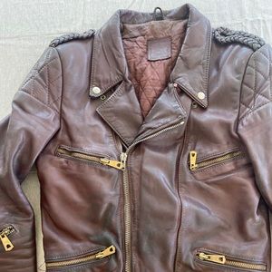 Vintage motorcycle jacket